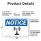 Signmission Symbol Only - Radio Frequency Hazard OSHA Notice Sign, Plastic, 10in W x 7in L, 2PK OS-2PACK-NS-P-710-L-16642 - alternate 2